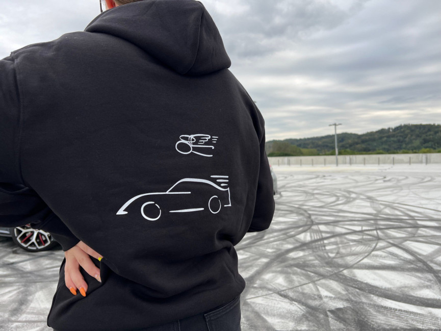 Black Angel Women Hoodie