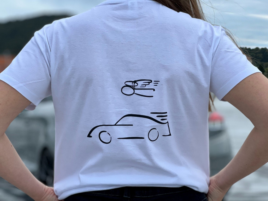 White Angel Women T-shirt