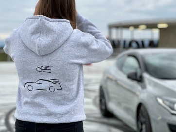 Grey Angel Women Hoodie