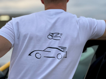 White Angel Men T-shirt